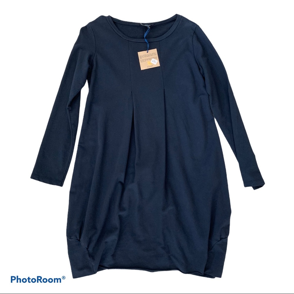 NWT Italian brand navy dress (purchased in Italy)